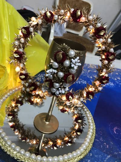 Wedding oodh pilayi glass