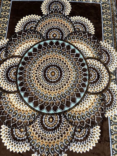 Brand New Velvet Rug 10×6.7 ft - Luxury Persian Design