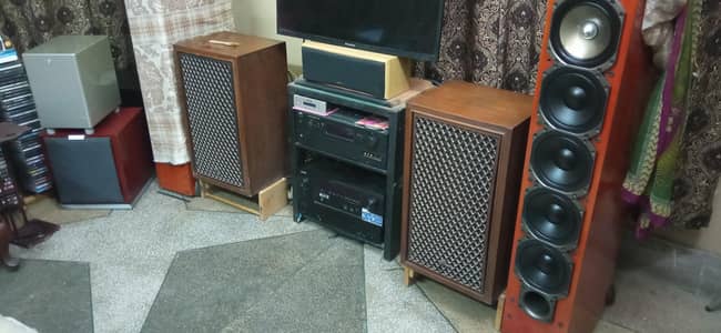 Rare Sansui SP-1000 Stereo Vintage Speakers