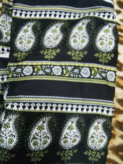 New unstict dress cotton 2 pcs all over print