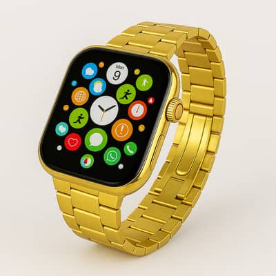 HK-09 Smart Watch Ultra Golden Edition