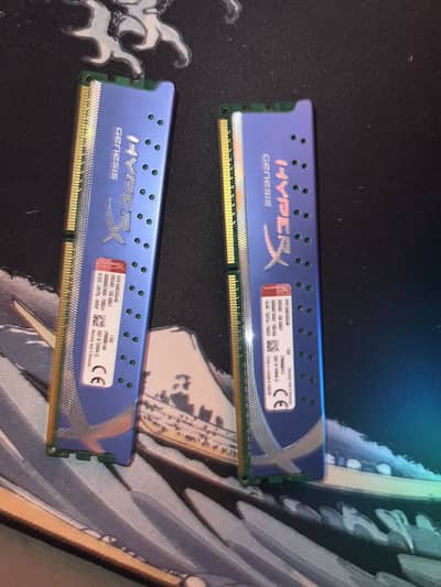 HyperX Kingston 4gb x2 ram sticks ddr3