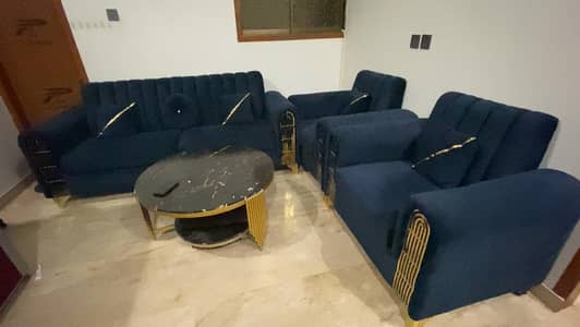 Sofa 5 Seater Brand New Condition  Only 6 Months Used Urgently Selling