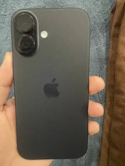 Iphone 16 Black (JV) 10/10 Condition (Complete Box)