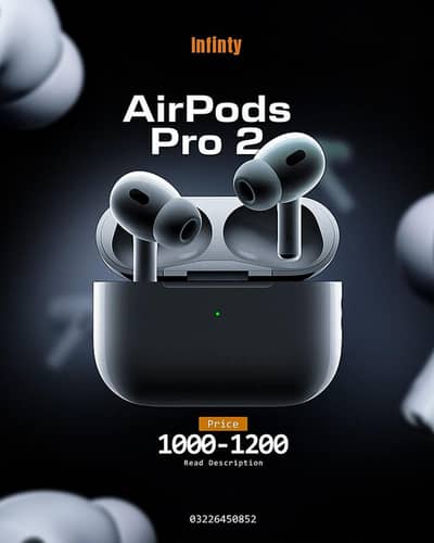 AirPods Pro 2nd Gen White / Black Available – New | Lowest Price