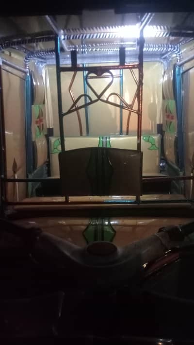 new Asia double showk auto rickshaw