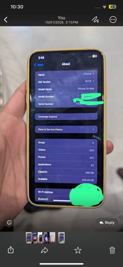 I phone xs max non pta E sim working