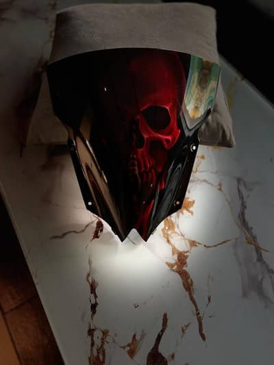 yamaha r6 puig visor air brush from usa