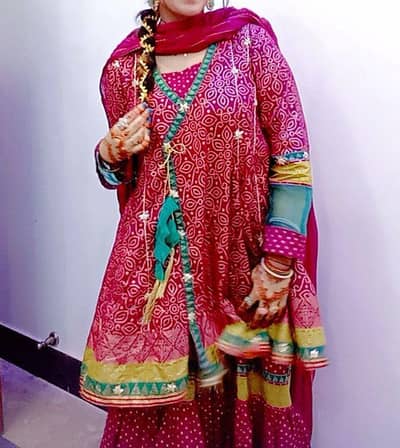 Limelight gharara set pink color