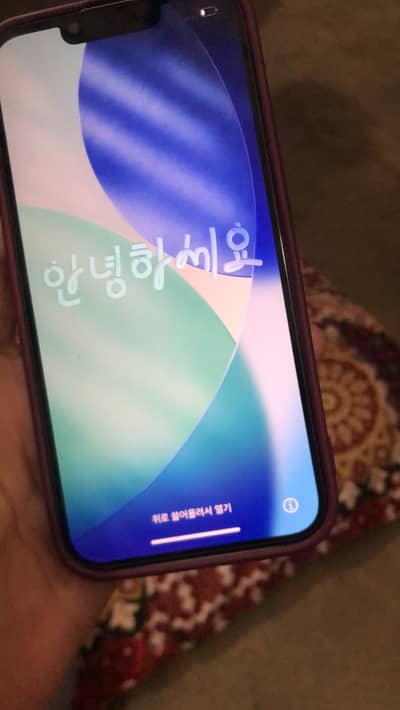 iPhone 13 in pink color