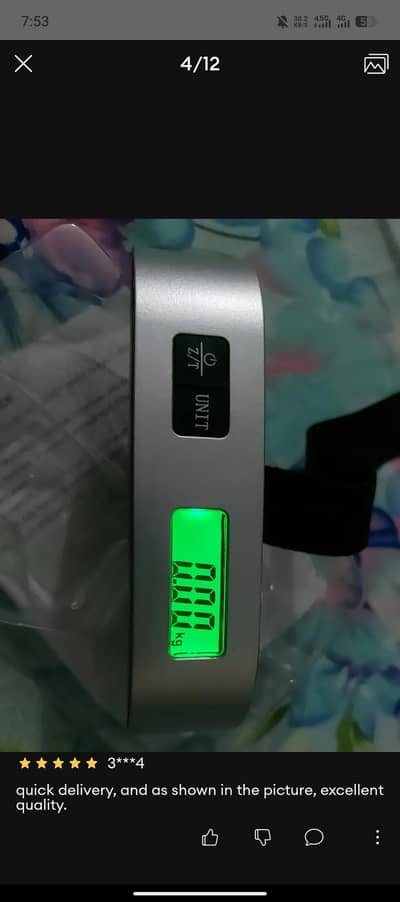 Digital Weight Scale