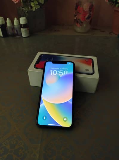 Apple iphone X black 64gb