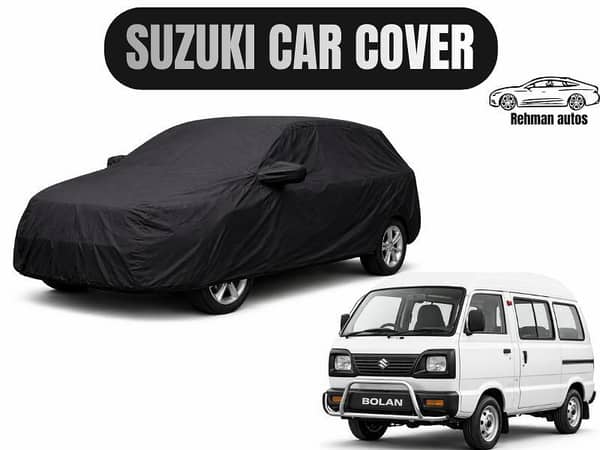 Suzuki Bolan (1988–2022) Double Layer Car Top Cover | Heavy Duty Dust, Sun & Rain Protection | Perfect Fit
