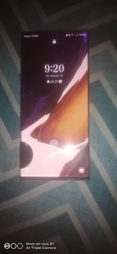 selling galaxy note20 ultra 5G mobile