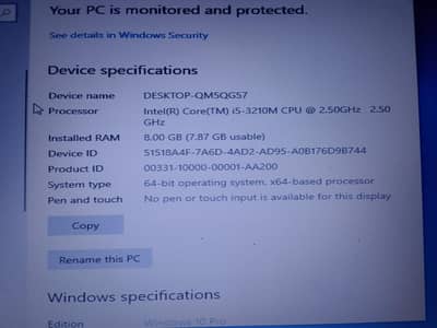 dell Inspiron i5 3rd gen 8 ram 750 rom