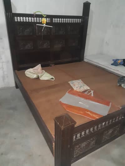 Bed ,Dressing and showcase