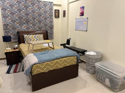 Habitt Single Bed with Side Table