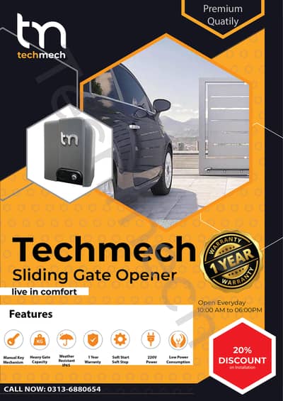 Swing & Sliding Gate Motor-Automatic Remote Open Mobile Gate Controle