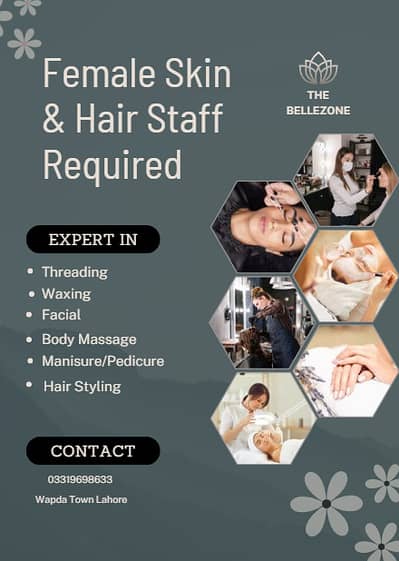 Female Staff for Salon