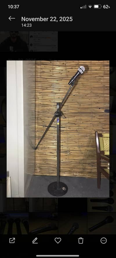 MIC STAND STEEL