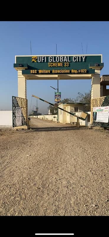 Residential Plot Sized 200 Square Yards Available In Rufi Global City