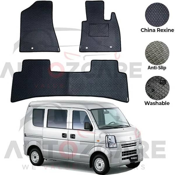 Suzuki Every China Rexine Floor Mat 2PCS - Model 2006-2015