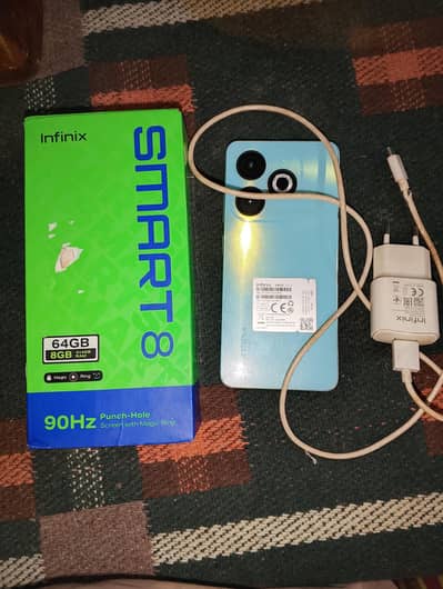 infinix smart 8 full box exchange possible