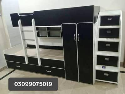 Bunk bed | Kid wooden bunker bed | Baby bed | Double bed | Triple bed