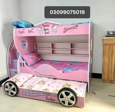 Bunk bed | Kid wooden bunker bed | Baby bed | Double bed | Triple bed