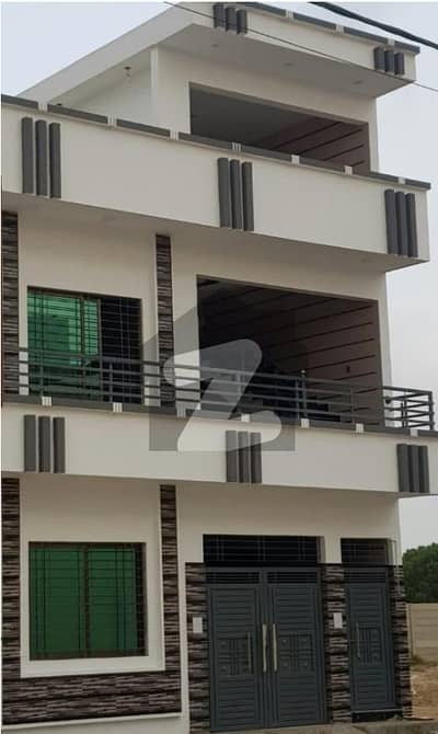 Chance Deal Best Location 120 Square Yard Ground Plus One House In Maymar