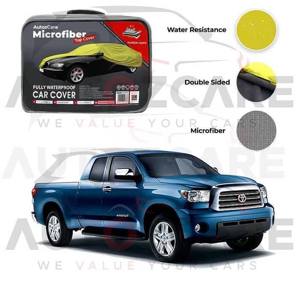Toyota Tundra Microfiber Car Top Cover - Model 2007-2013