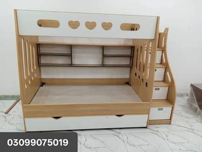 Bunk bed | Kid wooden bunker bed | Baby bed | Double bed | Triple bed