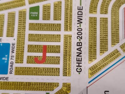 5 MARLA J BLOCK PLOT FOR SALE ALL DUES CLEAR LDA CITY LAHORE JINNAH SECTOR