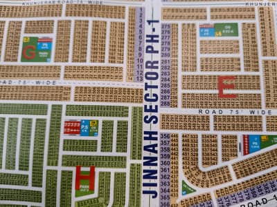 1 KANAL POSSESSION PLOT FOR SALE H BLOCK LDA CITY LAHORE JINNAH SECTOR
