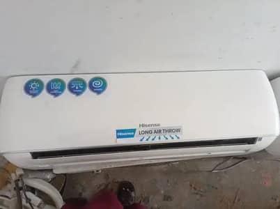 Hisense 1.5 ton DC inverter heat and cool