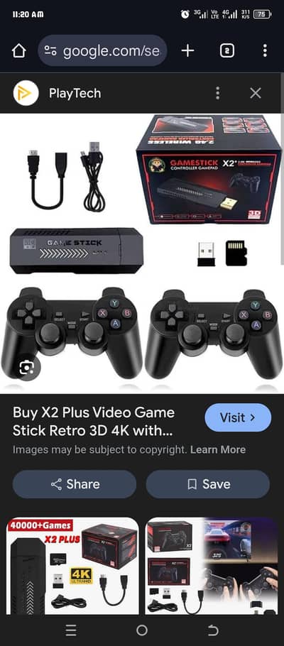 x2 plus gaming stick