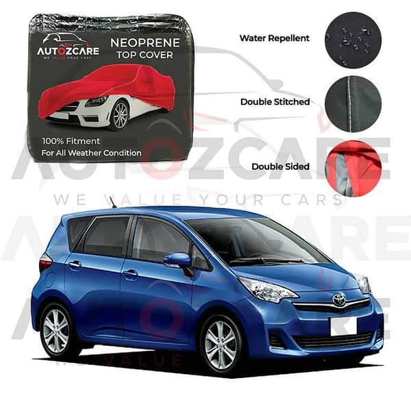 Toyota Ractis Neoprene Top Cover - Model 2005-2010