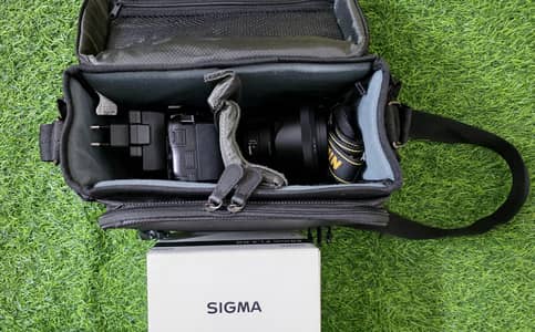 Nikon D5500 & Sigma 50mm lens 1:1.4