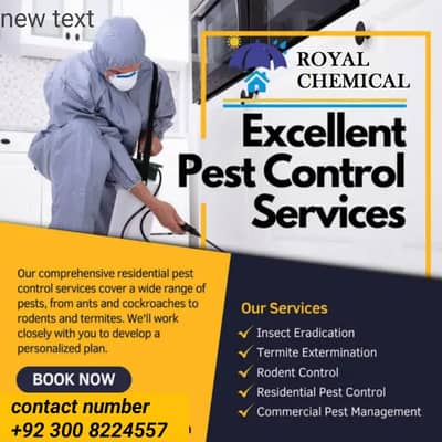 Expert in the termite proofing fumigation Rats control Water Tank clea