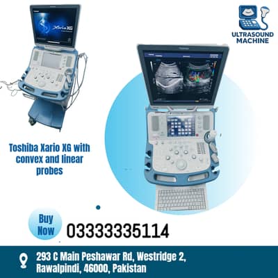 Ultrasound Machine Toshiba Aplio 300 Toshiba Xario Prime japan Facuda
