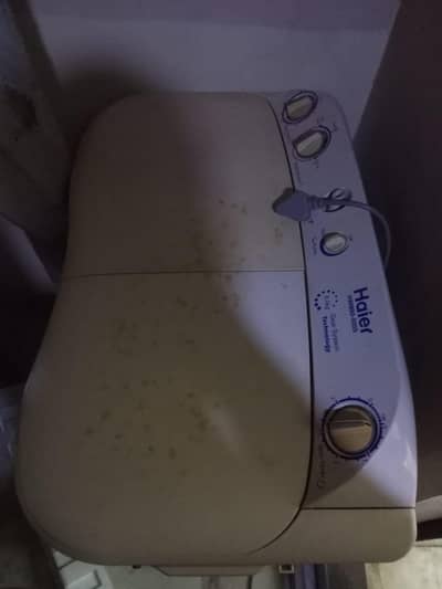 1 haier semi automatic and1 Lg fully automatic Washing machine