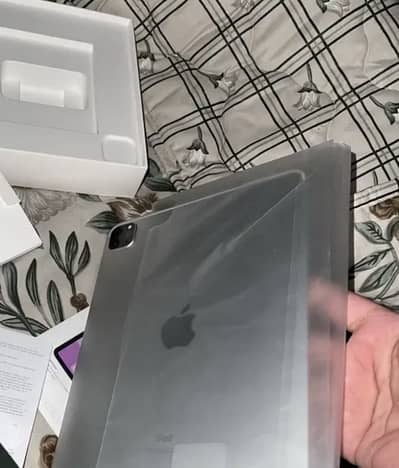 Apple iPad Pro M1 Silver Colour Just Like Box Open