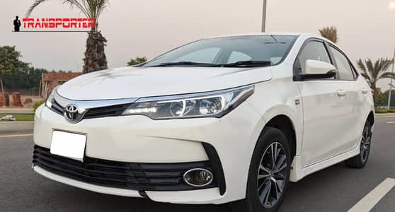Toyota Corolla Altis 2021 White Rent a Car Lahore
