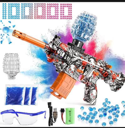water ball shooter gun  charge able gun without cells