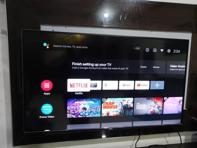 LED TV HAIER android 50 inch %100 original HAIER