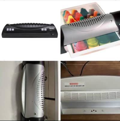 Super Quality Laminating Machine, Printer, Copier available