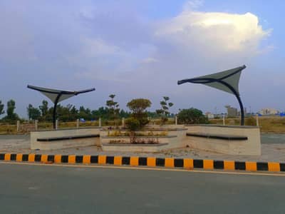 10 Marla Cornar plot Prime Location onground Developed plot Near 300-Feet Road Directly Linked Lahore Ring Road All dues clear