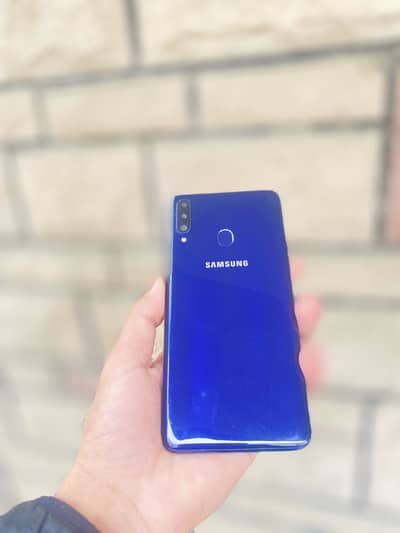 Samsung a20s pta aprove 2sim4G neet&cleen phone sale