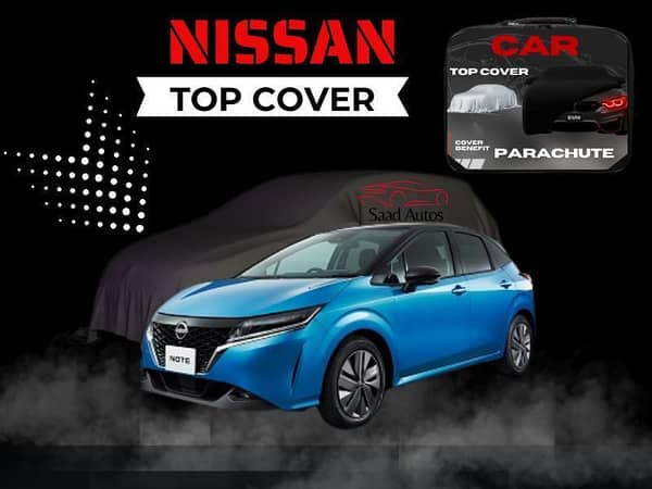 Parachute Car Cover for Nissan Note (2020–2025) - Waterproof, UV Resistant, and Dustproof