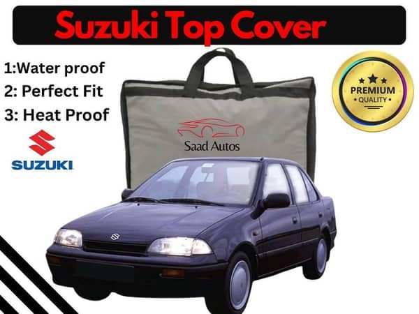 Suzuki Margalla 1992-1998 Car Cover | Black | Anti-Scratch | Waterproof and Heatproof